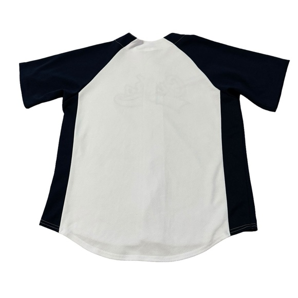 Majestic Chicago Cubs Baseball Button Up Jersey Mens XL White Stitched READ - Picture 7 of 9